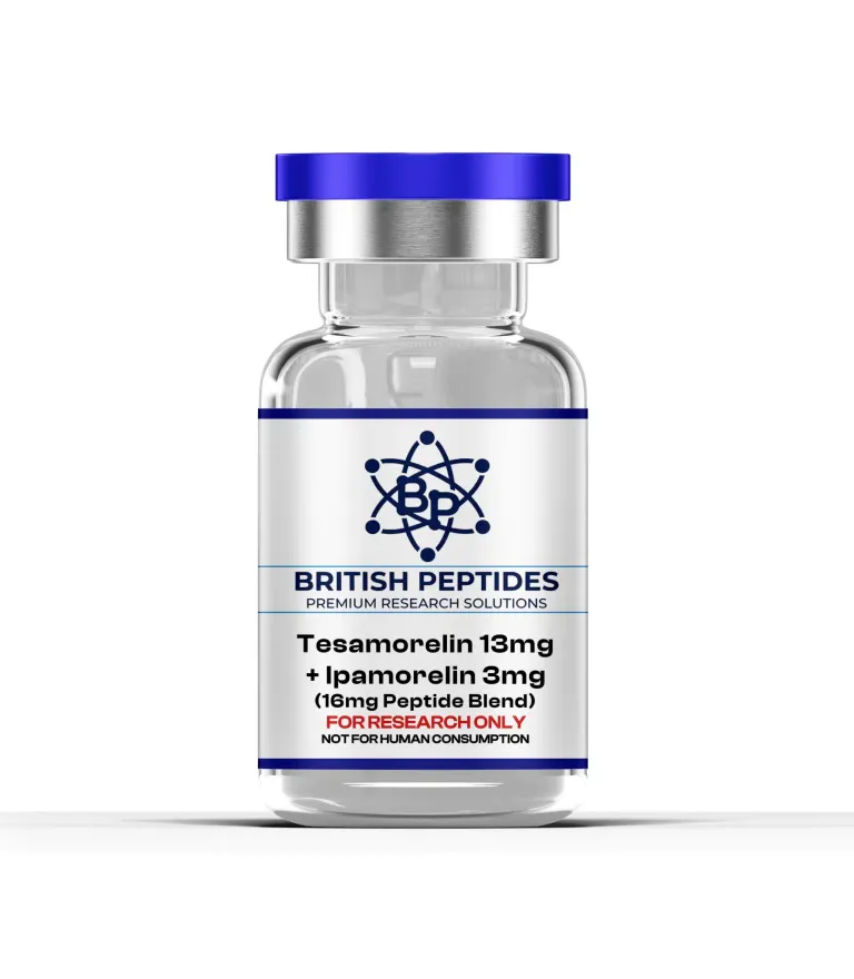 Tesamorelin 13mg | Ipamorelin 3mg (16mg Peptide Blend)