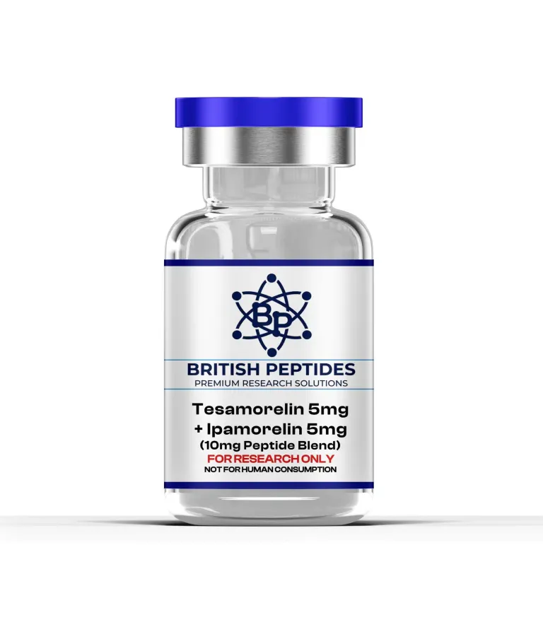 Tesamorelin 5mg | Ipamorelin 5mg (10mg Total Peptide Blend)